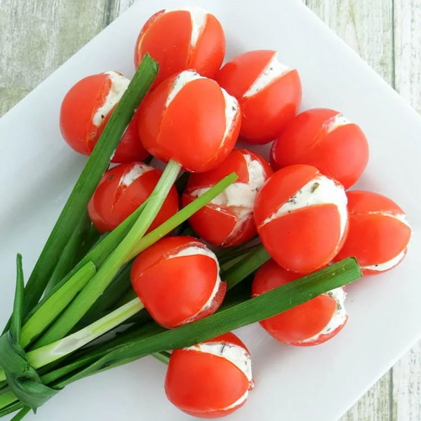 تزیین گوجه ساده تزیین گوجه خیارشور تزیین گوجه گیلاسی مدل تزیین گوجه تزیین گوجه به شکل گل ساده تزیین گوجه پروانه ای تزیین گوجه به شکل قلب 