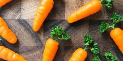 تزیین هویج برای مرغ و سالاد + تزیین هویج به شکل پاپیون و قلب