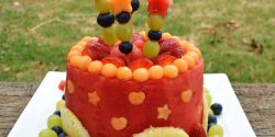 تزیین میوه برای تولد + تزیین میوه تابستانی و زمستانی برای تولد