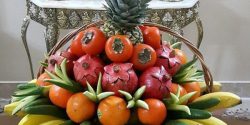تزیین میوه برای تولد + تزیین میوه تابستانی و زمستانی برای تولد