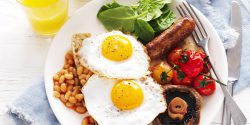 صبحانه رژیمی خوشمزه شکم آب کن بدون نان برای کاهش وزن در سرکار