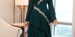 مدل لباس خانگی بلند و پوشیده برای عید + لباس خانگی ایرانی