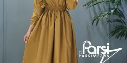 مدل لباس زنانه شیک و بیرونی برای عید + لباس بلند ساده و شیک