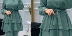 مدل تونیک بلند خانگی و جدید + مدل تونیک لاکچری و گلدار