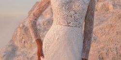 مدل لباس عروس آستین دار پرنسسی + لباس عروس آستین دار توری