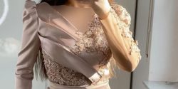 مدل لباس شب زنانه و جدید پوشیده + لباس شب زنانه سن بالا