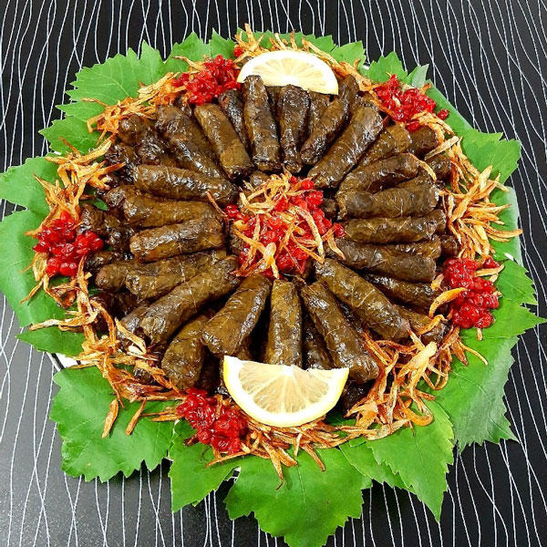 تزیین دلمه برای عروس تزیین دلمه برگ مو با زرشک تزیین دلمه برگ مو مجلسی تزیین دلمه برگ مو ساده تزیین دلمه مخلوط تزیین دلمه برای مدرسه