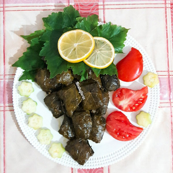 تزیین دلمه برای عروس تزیین دلمه برگ مو با زرشک تزیین دلمه برگ مو مجلسی تزیین دلمه برگ مو ساده تزیین دلمه مخلوط تزیین دلمه برای مدرسه