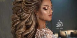 مدل مو عروس باز و جدید با تاج + زیباترین مدل موی عروس ایرانی