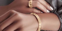 ست انگشتر و دستبند طلا جدید + ست دستبند و انگشتر زنجیری
