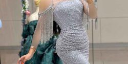 مدل لباس شب بلند و زنانه شیک + مدل لباس شب بلند مشکی