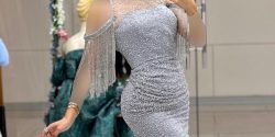 مدل لباس شب بلند و زنانه شیک + مدل لباس شب بلند مشکی