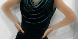 مدل یقه پیراهن مجلسی جدید و زنانه + مدل یقه پیراهن مخمل