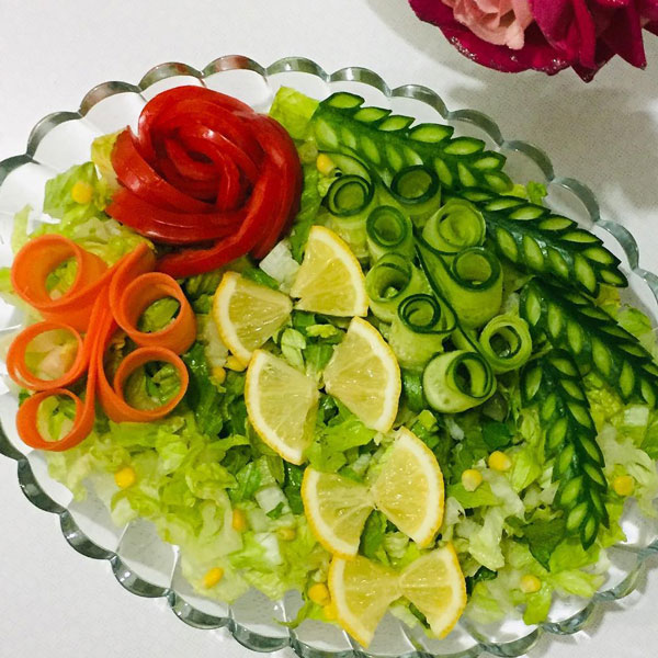 تزیین سالاد برای مهمانی جدید تزیین سالاد برای مهمانی ساده تزیین سالاد کاهو و خیار و گوجه و هویج تزیین سالاد کاهو در ظرف گرد تزیین سالاد عروس تزیین سالاد کاهو در ظرف مستطیل تزیین سالاد کاهو و کلم تزیین سالاد ساده و شیک