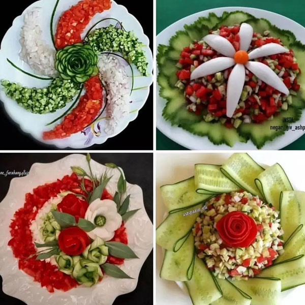 تزیین سالاد برای مهمانی جدید تزیین سالاد برای مهمانی ساده تزیین سالاد کاهو و خیار و گوجه و هویج تزیین سالاد کاهو در ظرف گرد تزیین سالاد عروس تزیین سالاد کاهو در ظرف مستطیل تزیین سالاد کاهو و کلم تزیین سالاد ساده و شیک
