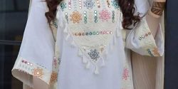 مدل پیراهن سنتی بلند و جدید زنانه + مدل پیراهن سنتی بندری