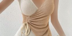مدل تاپ جلو بسته شیک + مدل تاپ دخترانه فانتزی و خانگی