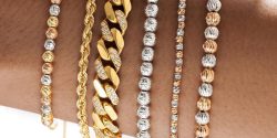 مدل دستبند طلا زنانه شیک و جدید + دستبند طلا زنانه ترکیه ای