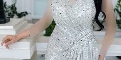 مدل لباس عقد عروس + مدل لباس عقد بلند با طرح جدید و زیبا