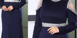 مدل لباس ساده برای عروسی و تالار با طرح شیک و پوشیده