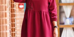 مدل تونیک چین دار جدید و دخترانه + مدل تونیک کمر چین دار