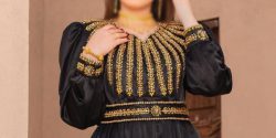 مدل لباس بندری ساده زنانه برای دوستداران طرح های سنتی