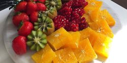 تزیین میوه برای مهمان با ایده های شیک + تزیین میوه پوست نکنده