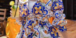 مدل لباس عید ۱۴۰۳ با طرح های بیرونی زنانه و دخترانه اینستاگرام