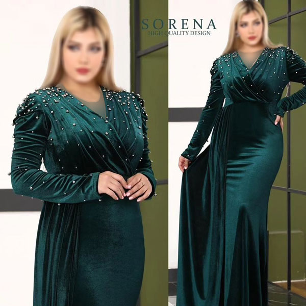 مدل لباس مجلسی مخمل اینستاگرام مدل لباس مخمل خانگی مدل یقه لباس مخمل مجلسی مدل لباس مخمل چین دار مدل لباس مخمل کارشده لباس مخمل زنانه