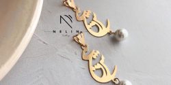 مدل پلاک طلا زنانه ظریف + مدل پلاک طلا بزرگ و جدید زنانه