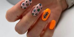 طراحی قلب روی ناخن + طرح ناخن قلب فانتزی و ساده دخترانه