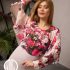 مدل لباس خانگی گلدار اینستاگرام + لباس خانگی با پارچه گلدار
