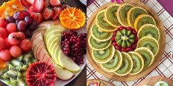 میوه آرایی برای مهمانی + ایده هایی برای میوه آرایی روی میز