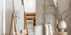 مدل آینه قدی و دیواری برای پذیرایی + مدل آینه دکوراتیو