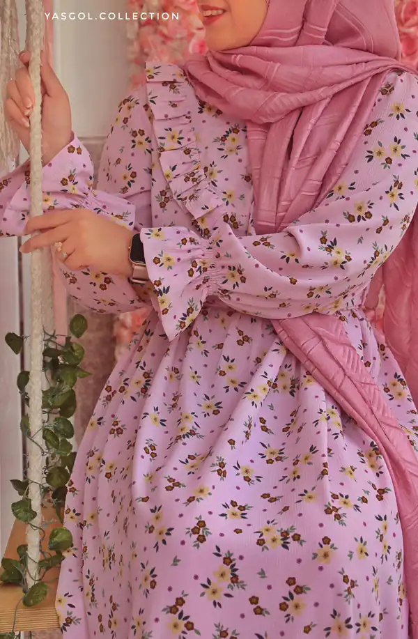 مدل لباس گلدار ایرانی