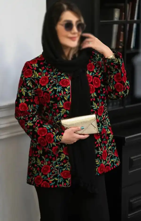 مدل مانتو سوزن دوزی جدید