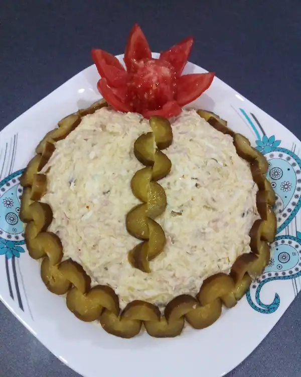 تزیین سالاد الویه مجلسی
