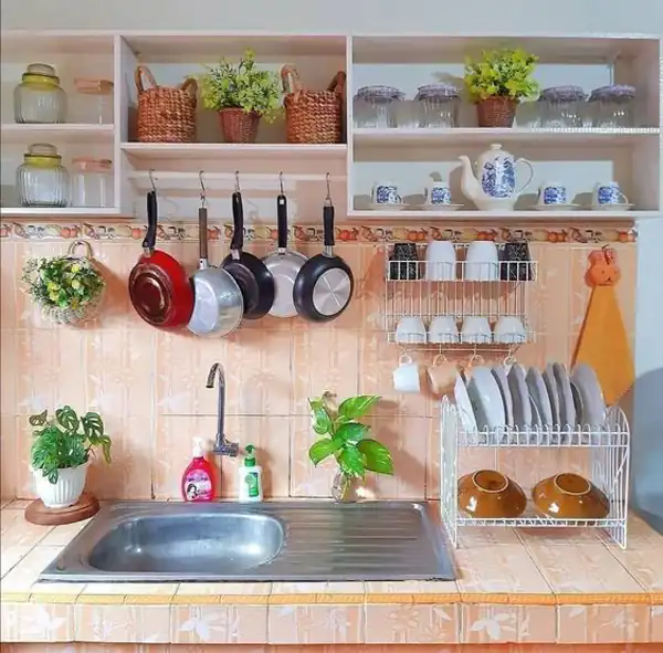 چیدمان روی کابینت
