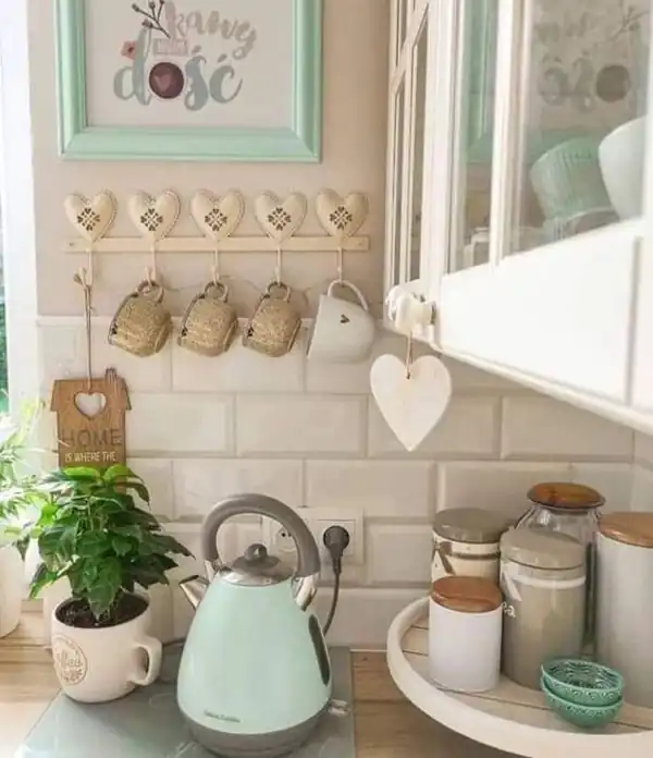 چیدمان روی کابینت