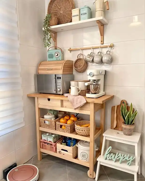 چیدمان روی کابینت