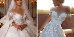 مدل های لباس عروس بلند با زیباترین طرح های اروپایی و ایرانی