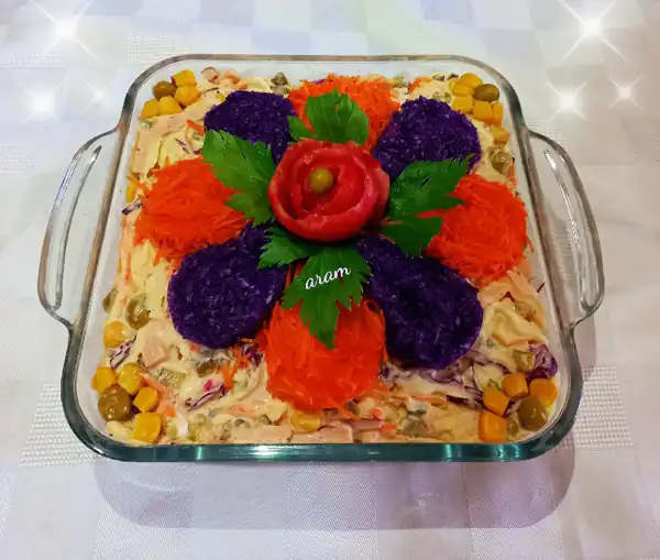 مدل سالاد اندونزی