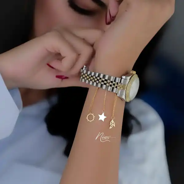 مدل آویز ساعت طلا