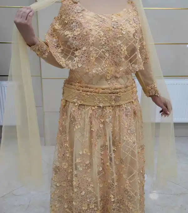 مدل لباس کردی توری