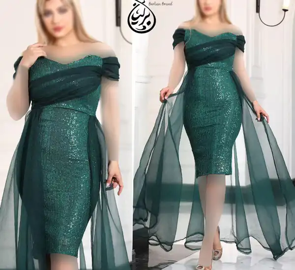 مدل لباس پولک دار