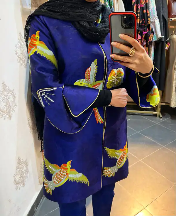 مدل مانتو جواهر دوزی