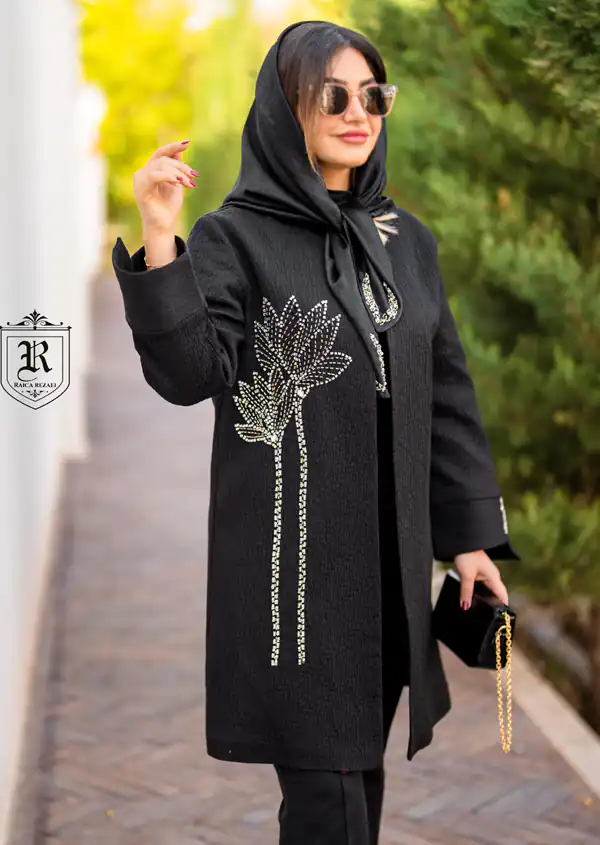 مدل مانتو جواهر دوزی