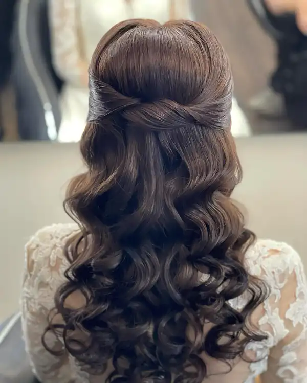 مدل مو ساده باز
