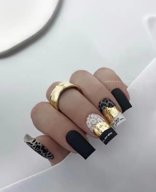 مدل ناخن گلدونی