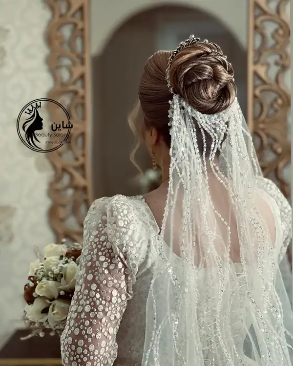 مدل شینیون جدید عروس